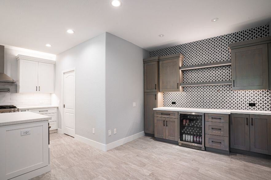 Coffee Bar in Kitchen Remodel in Surprise, Arizona