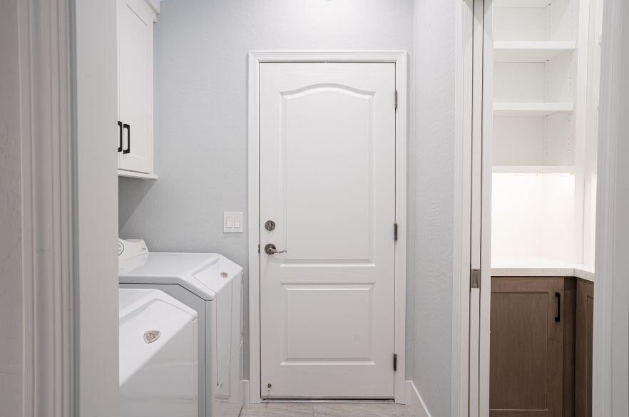 Laundry Room Remodel with functional cabinets in Surprise, Arizona