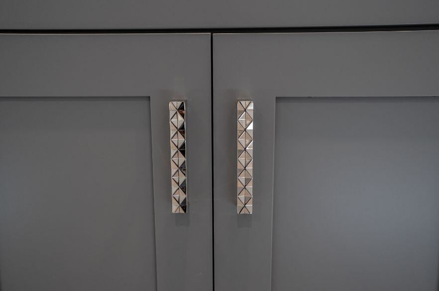 Custom Silver Bathroom Cabinet Handles in Surprise AZ